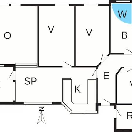 Holiday home 5 Star Holiday Home In Henne *